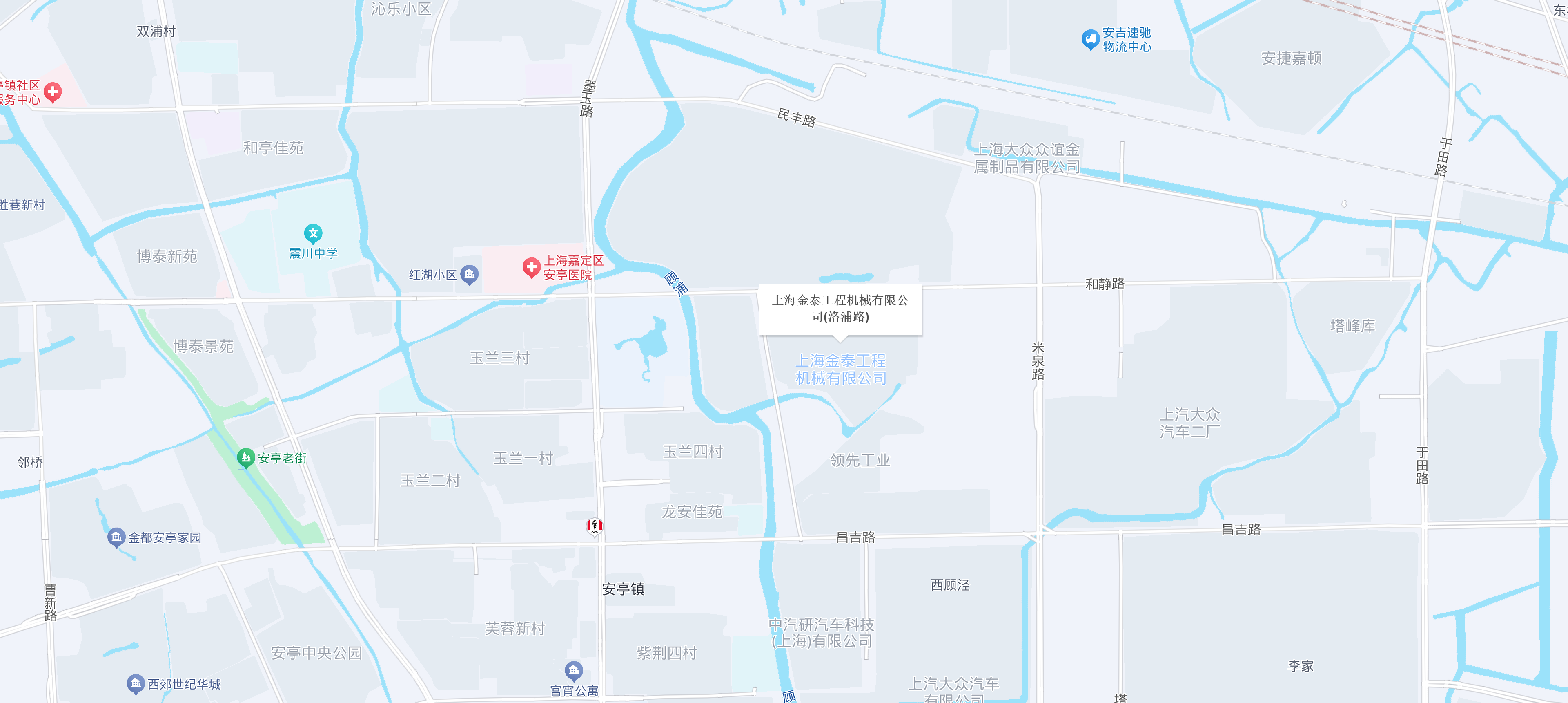 Shanghai Jintai Engineering Machinery Co.,Ltd Location Map